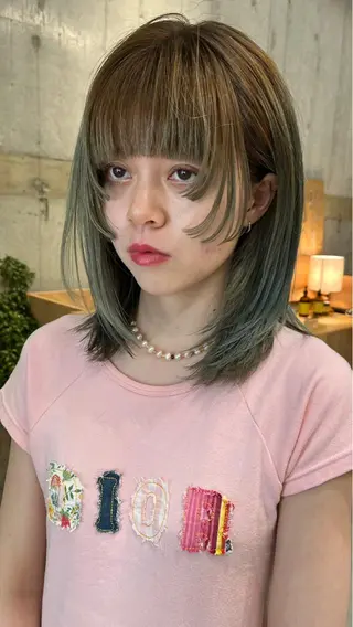 カラー wewe: momoeのヘアスタイル