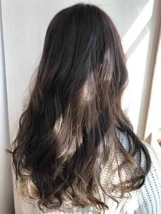 セミロング カラー 【1日2名様限定】 AFLOAT白川雄副のヘアスタイル