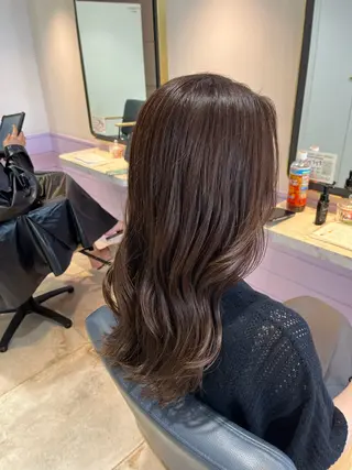 セミロング ヘアアレンジ パーマ特化 /ASUMI🐶のヘアスタイル