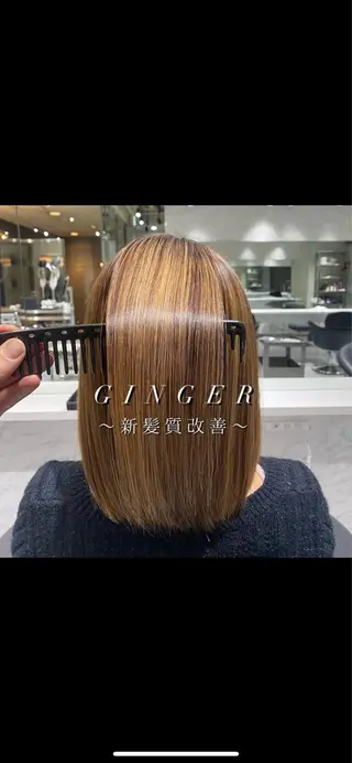 ミディアム GINGER所属・GINGER yohのヘアスタイル