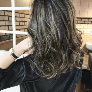 ミディアム カラー grow恵比寿【グロウ】髪質改善/ハイライト/ブリーチ/レイヤーカット所属・奥野 貴史　代表　レイヤーのヘアスタイル