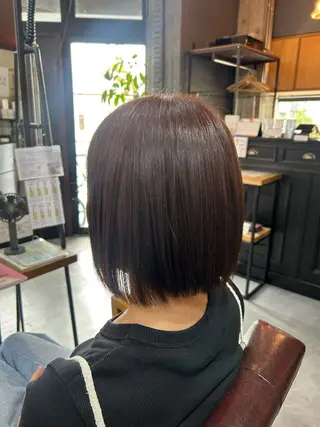 カラー 倉本 美優のヘアスタイル