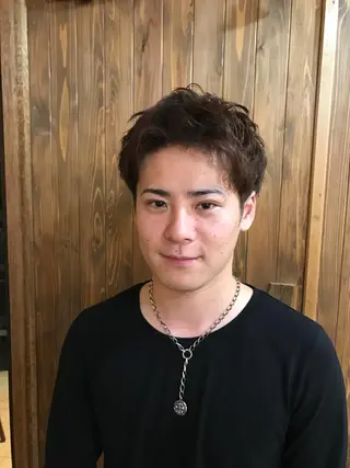 ショート メンズ MIRUCO by KURAKU所属・マキシ ヤスアキのヘアスタイル