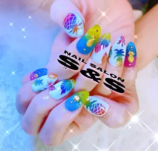 ネイル S&S 村田小百合のネイルデザイン