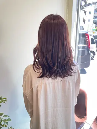 ミディアム カラー 韓国レイヤー🎀/ 顔周り特化🎀/豊田のヘアスタイル