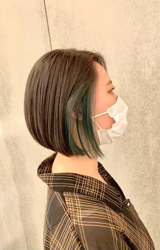 カラー matsuno ayumiのヘアスタイル