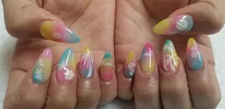 ネイル 河野ちえ (雑誌掲載サロン)のネイルデザイン