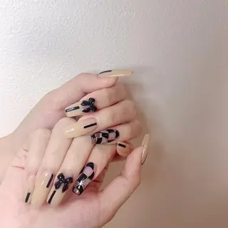 ネイル M🌷nail 長さだし専門店のネイルデザイン