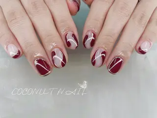 ネイル 神田 ココナッツのネイルデザイン