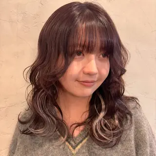 セミロング ZAZA KANNA🌺のヘアスタイル