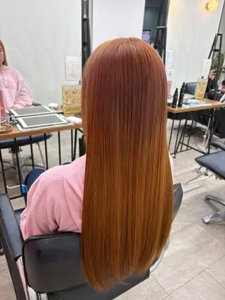 ロング HASHI AYAKAのヘアスタイル