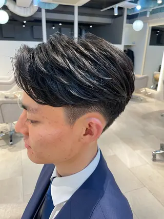 メンズ 髪質改善/カットモデ ル募集✨️根本 彩永のヘアスタイル