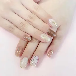 ネイル 大阪福島韓国束感まつ げ Sayaka🤍のマツエク・マツパデザイン