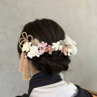 ヘアアレンジ 沢登 穂乃香のヘアスタイル