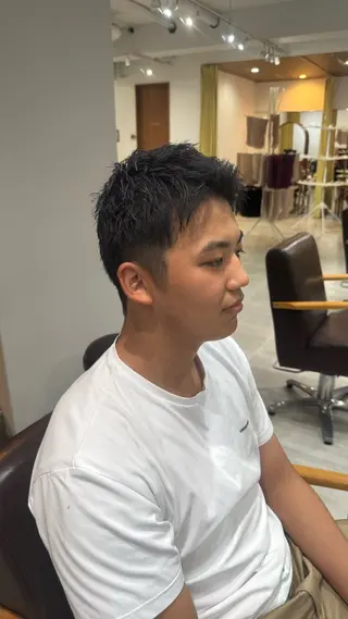 メンズ 藤田 紋芽 Jr.stylistのヘアスタイル