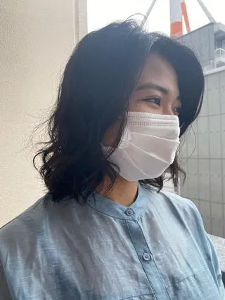 パーマ les baladins du miroir所属・🍃YURI 🍃のヘアスタイル