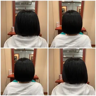 ショート パーマ テライ ケイショウのヘアスタイル