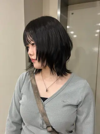 ミディアム hair&eye🎀 /momoKaのヘアスタイル