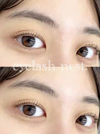 マツエク・マツパ intime内nest.所属・🤍nest. エリ🤍のマツエク・マツパデザイン