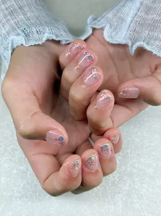 ネイル Agate miku🎀‧₊のネイルデザイン