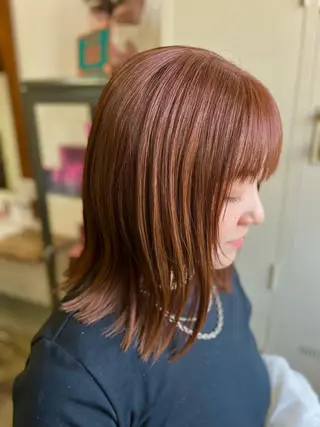 ミディアム olino【西田辺】 KAORIのヘアスタイル