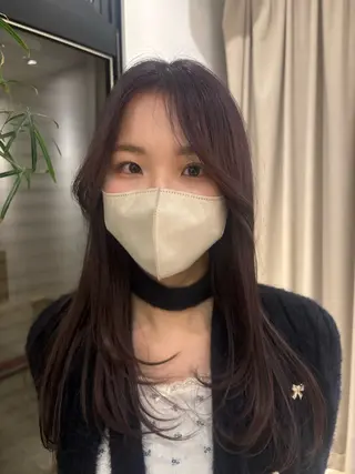 ロング カラー NAVY/ Miharuのヘアスタイル