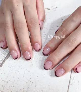 ネイル 北浦和 自爪育成ケアのネイルデザイン