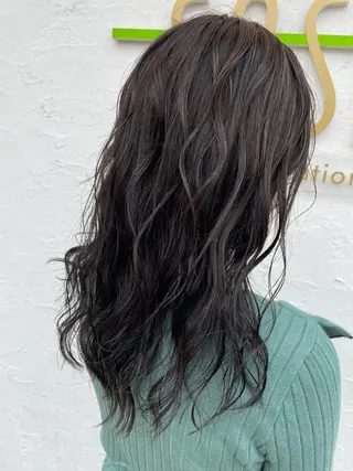 ロング カラー ヘアアレンジ Design Color🐰アユミのヘアスタイル