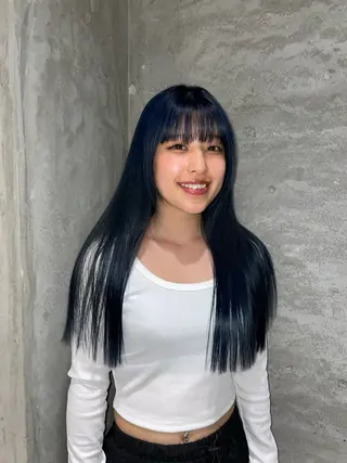 ロング カラー HIKARIS相川店所属・asada makotoのヘアスタイル