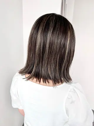 ショート ブリーチ毛に縮毛矯正 ✨カラー✨山田 正幸のヘアスタイル