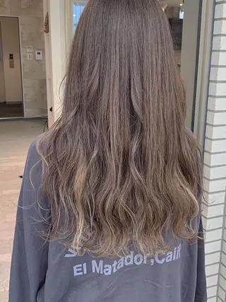ロング カラー 大橋 タツヤのヘアスタイル
