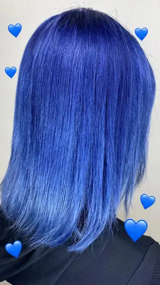 カラー benji所属・Hamatsu Misakiのヘアスタイル