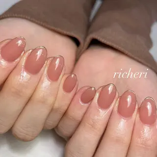 ミディアム ネイル richeri beautyのネイルデザイン