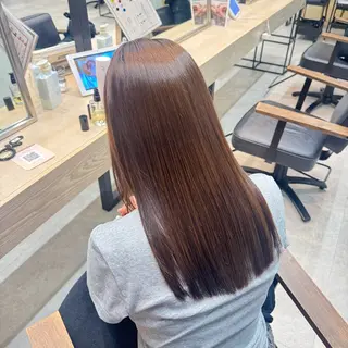 ロング ハイトーン/艶カラー /ケアブリーチ/香音のヘアスタイル