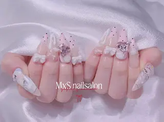 ネイル MxS Nail 【長さだし/フィルイン/マグネット/ワンホンネイル/韓国ネイル/パラジェル】所属・M×S Nail みなのネイルデザイン