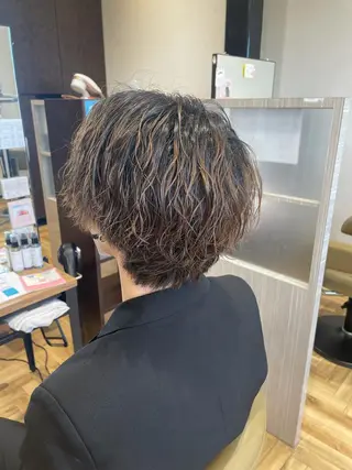 パーマ 中村 誠也のヘアスタイル