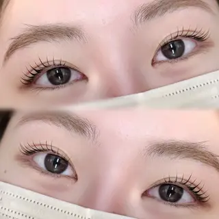 マツエク・マツパ ☘️Moe☘️骨格・ まぶた似合わせパーマのマツエク・マツパデザイン