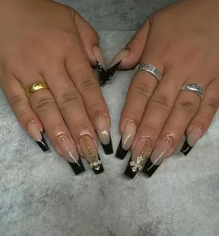 ネイル 木村乃音/長さだし パラジェルフィルインのネイルデザイン