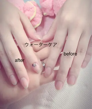 ネイル 北浦和 自爪育成ケアのネイルデザイン