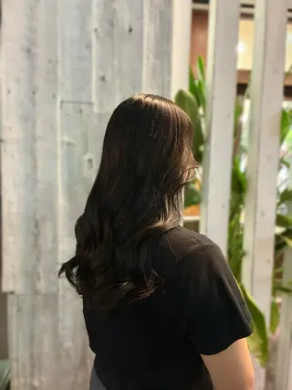 ロング カラー 梅原 姫🍬🐰のヘアスタイル