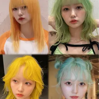 ロング カラー ハイトーン/複雑履歴 名古屋/FUTOのヘアスタイル