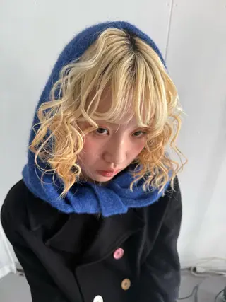 ミディアム カラーモデル募集 /kanaha໒꒱のヘアスタイル