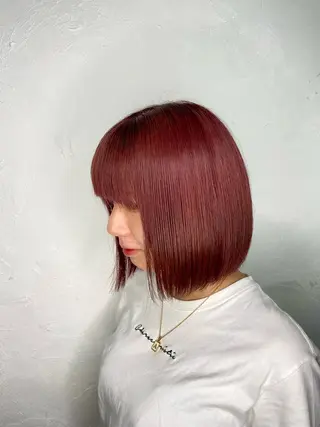 ミディアム 北川 飛瑶のヘアスタイル