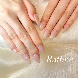 ネイル RAFFINE haru🦋🩵のネイルデザイン