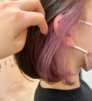 ショート カラー メンズカットモデル /金川なづなのヘアスタイル