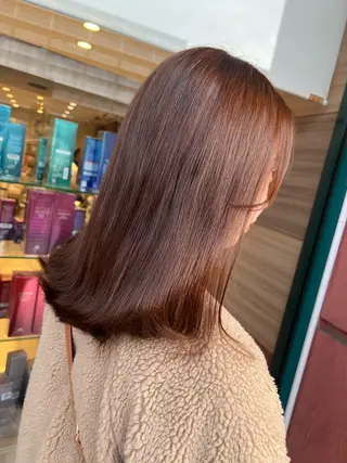 ミディアム カラー 横浜/韓国風/ヘアメ /ユイナ🎀のヘアスタイル