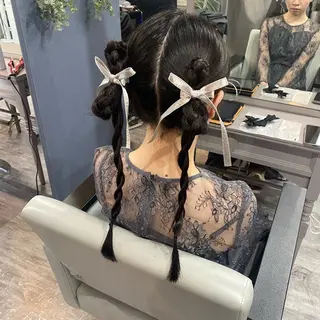 ヘアアレンジ Sherry🤖 RENA💚のヘアスタイル