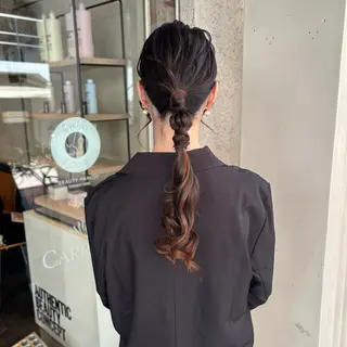 ヘアアレンジ 芦刈 咲来のヘアスタイル