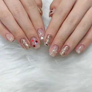 ネイル 🐝TOMO🎀ིྀ 【パラジェル取扱店】のネイルデザイン