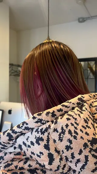 カラー 甲斐 真桜のヘアスタイル